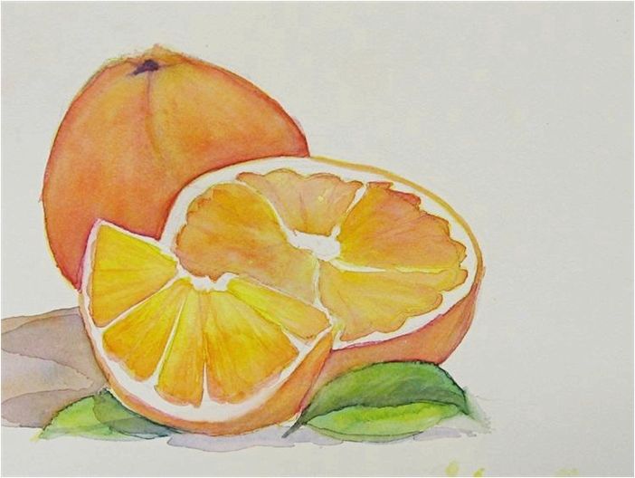 Как нарисовать фрукты