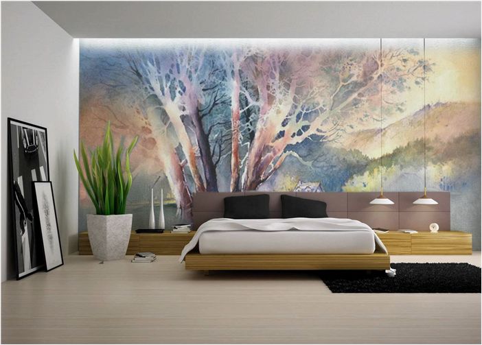 Картины для спальни над кроватью