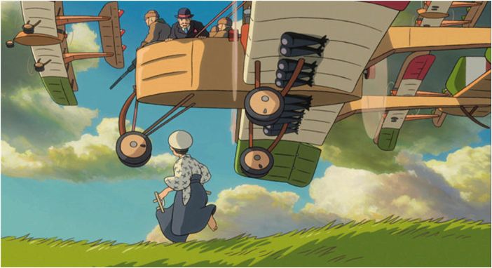 Самолеты в аниме «Ветер крепчает»